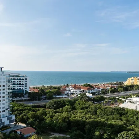 Mq1206 | Lujo, Vista Y Jacuzzi Privado 2bd Cartagena