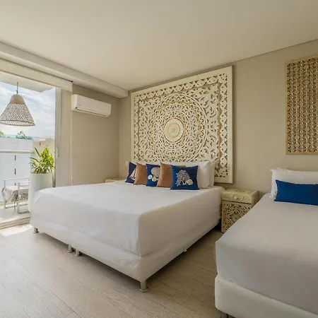 Apartamento Mq1206 | Lujo, Vista Y Jacuzzi Privado 2bd Cartagena
