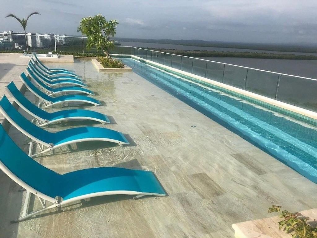 Mq1206 | Lujo, Vista Y Jacuzzi Privado 2bd Apartamento Cartagena
