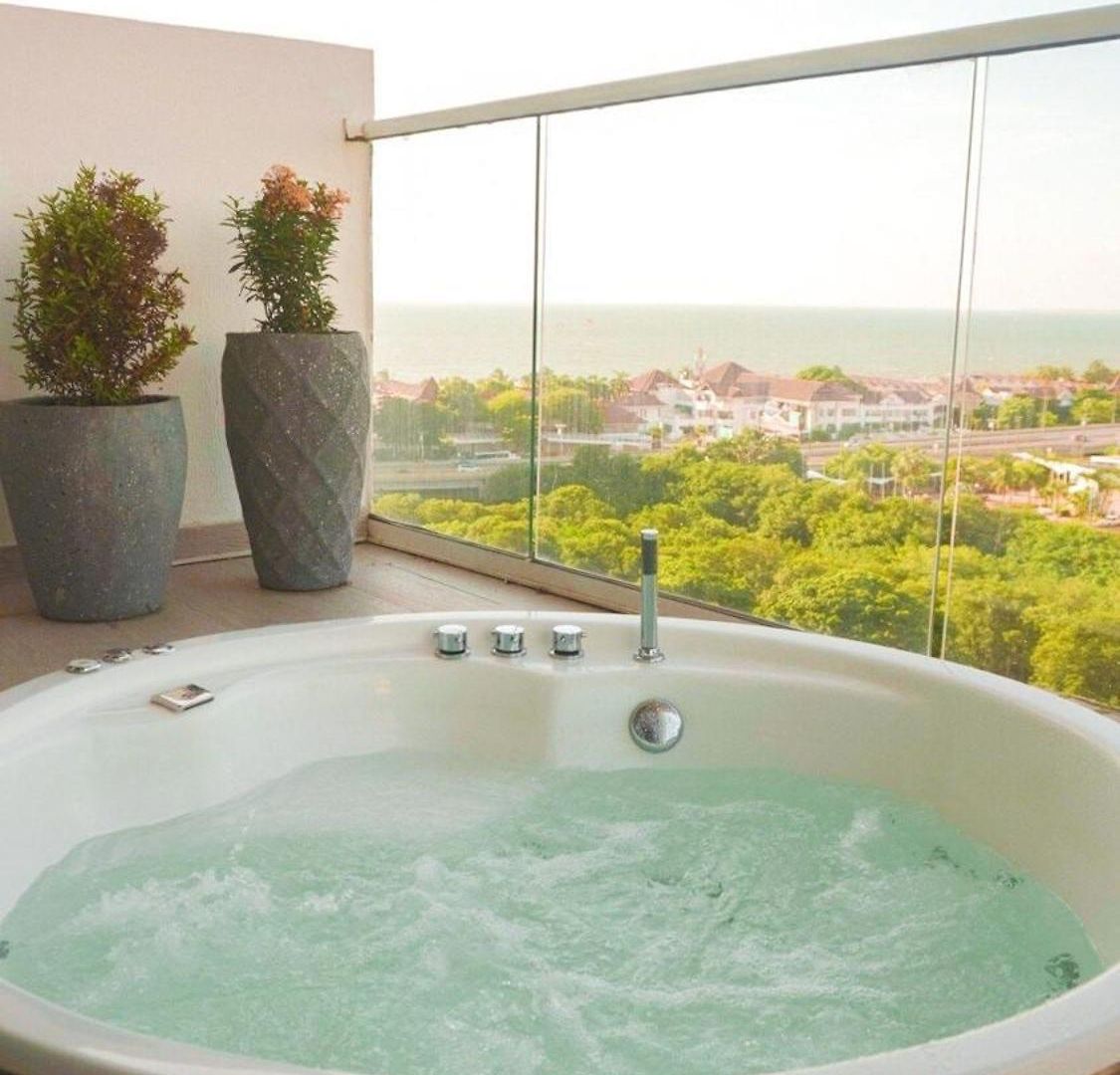 Mq1206 | Lujo, Vista Y Jacuzzi Privado 2bd Apartamento *