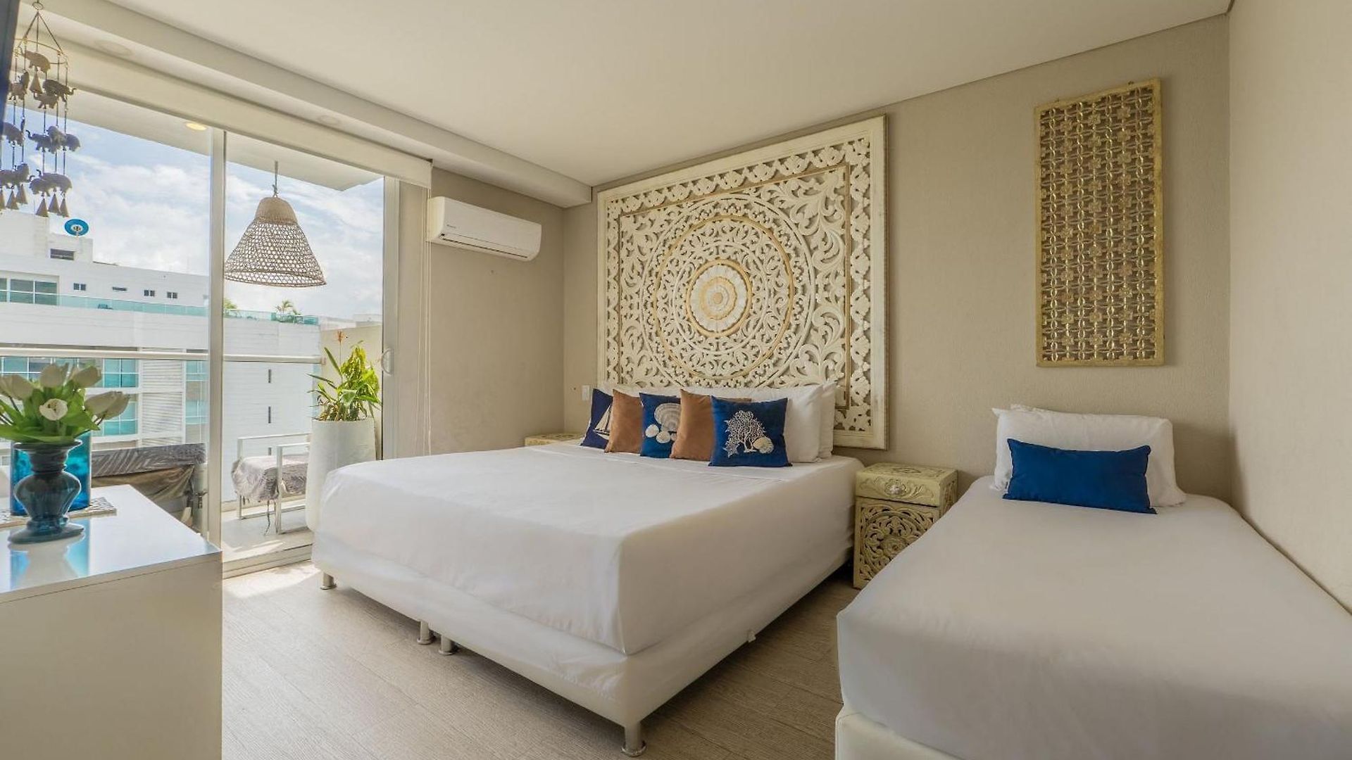 Apartamento Mq1206 | Lujo, Vista Y Jacuzzi Privado 2bd Cartagena