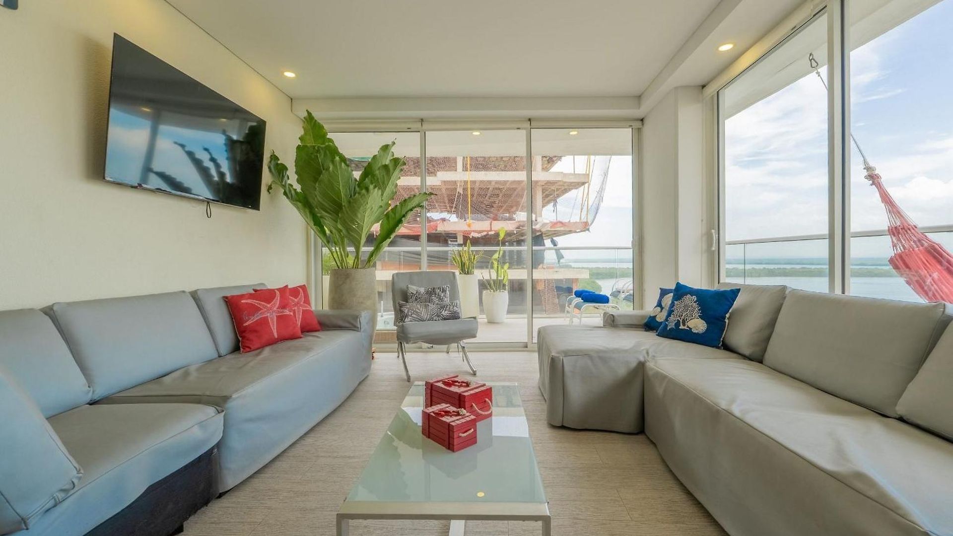 Mq1206 | Lujo, Vista Y Jacuzzi Privado 2bd Apartamento Cartagena