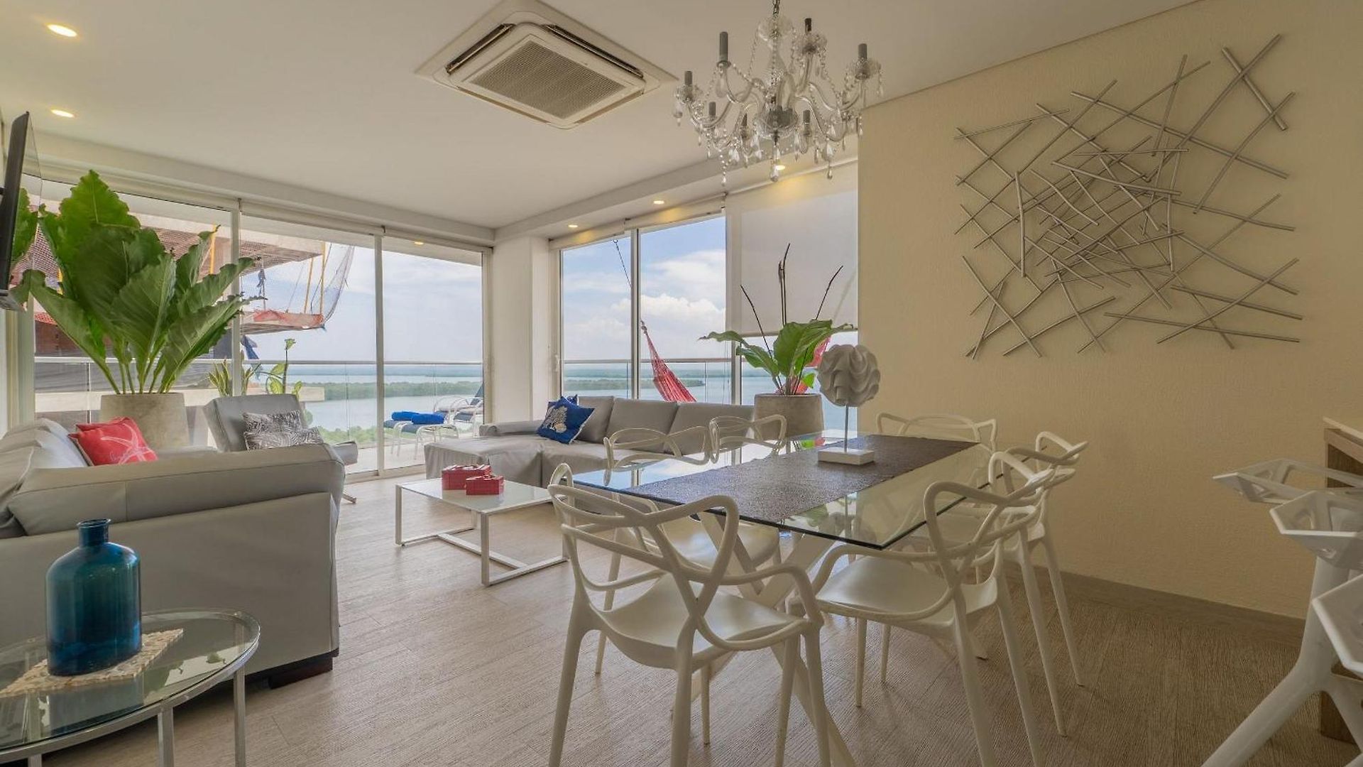 Mq1206 | Lujo, Vista Y Jacuzzi Privado 2bd Apartamento Cartagena