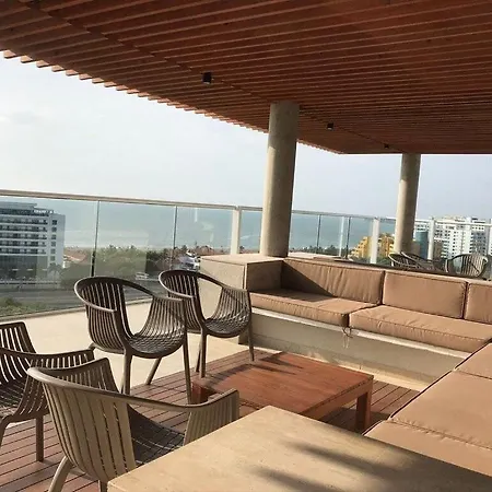 Mq1206 | Lujo, Vista Y Jacuzzi Privado 2bd Cartagena
