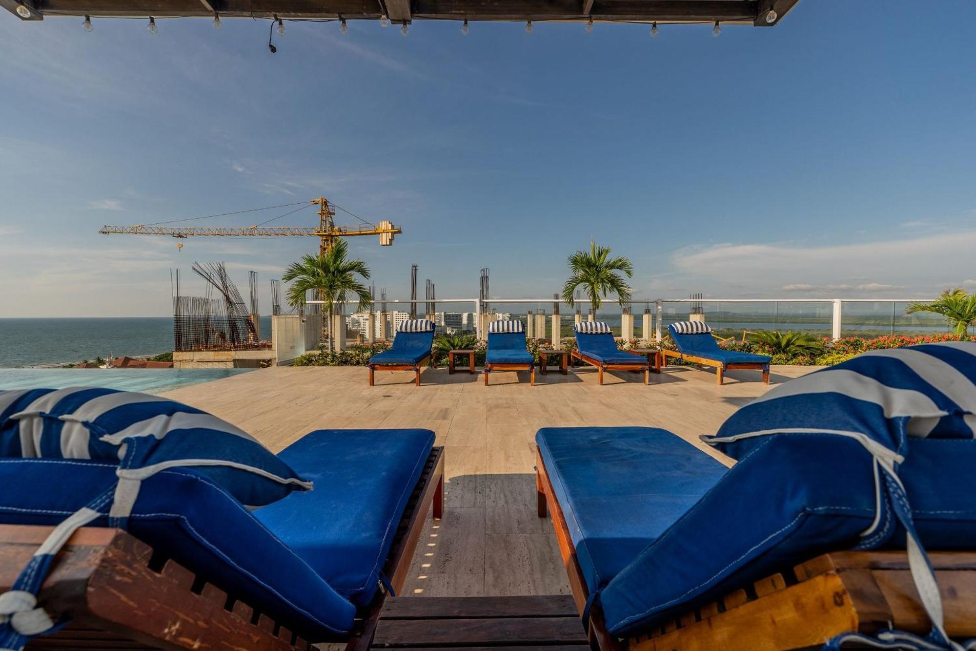 Mq1206 | Lujo, Vista Y Jacuzzi Privado 2bd Apartamento Cartagena