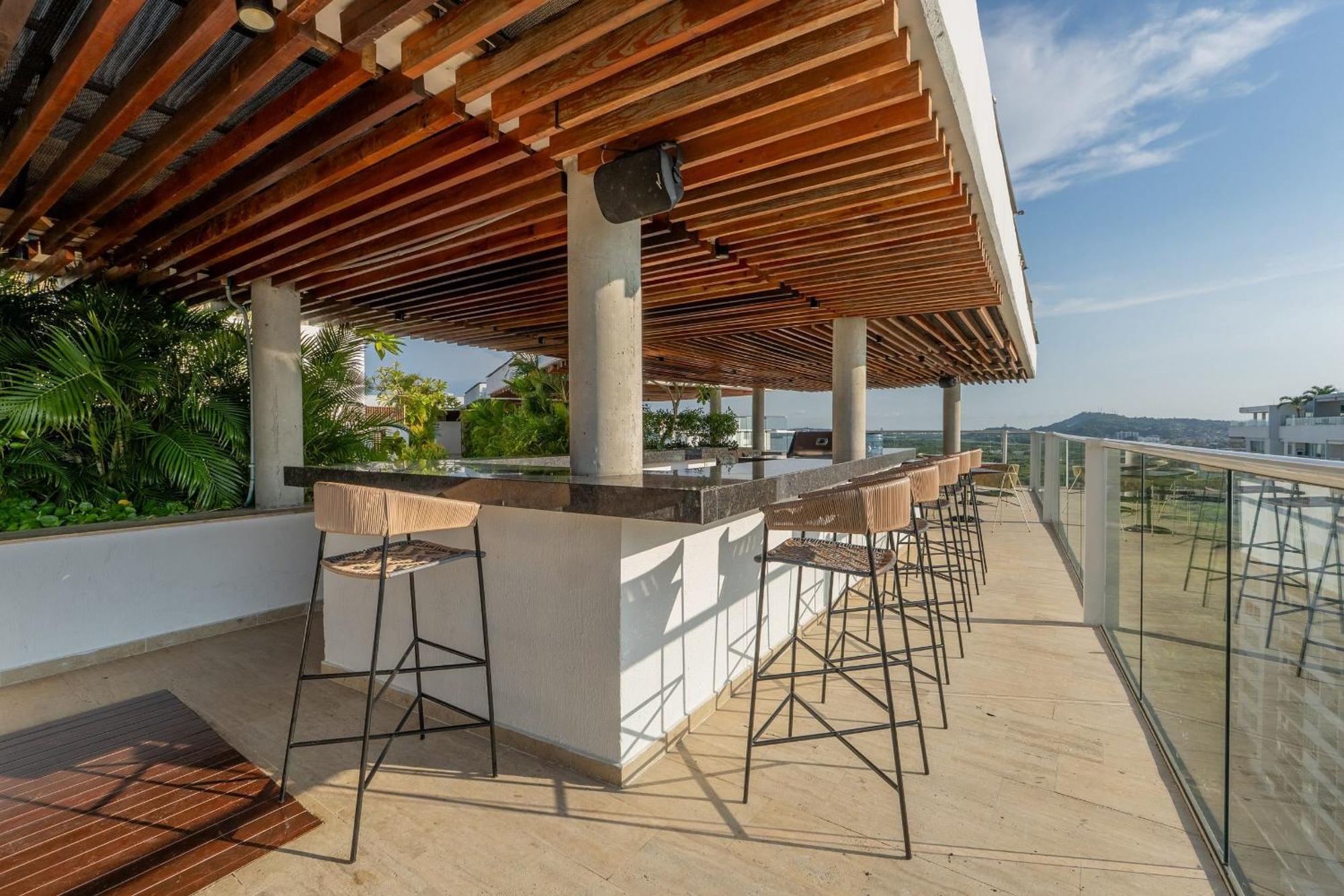 Mq1206 | Lujo, Vista Y Jacuzzi Privado 2bd * Cartagena