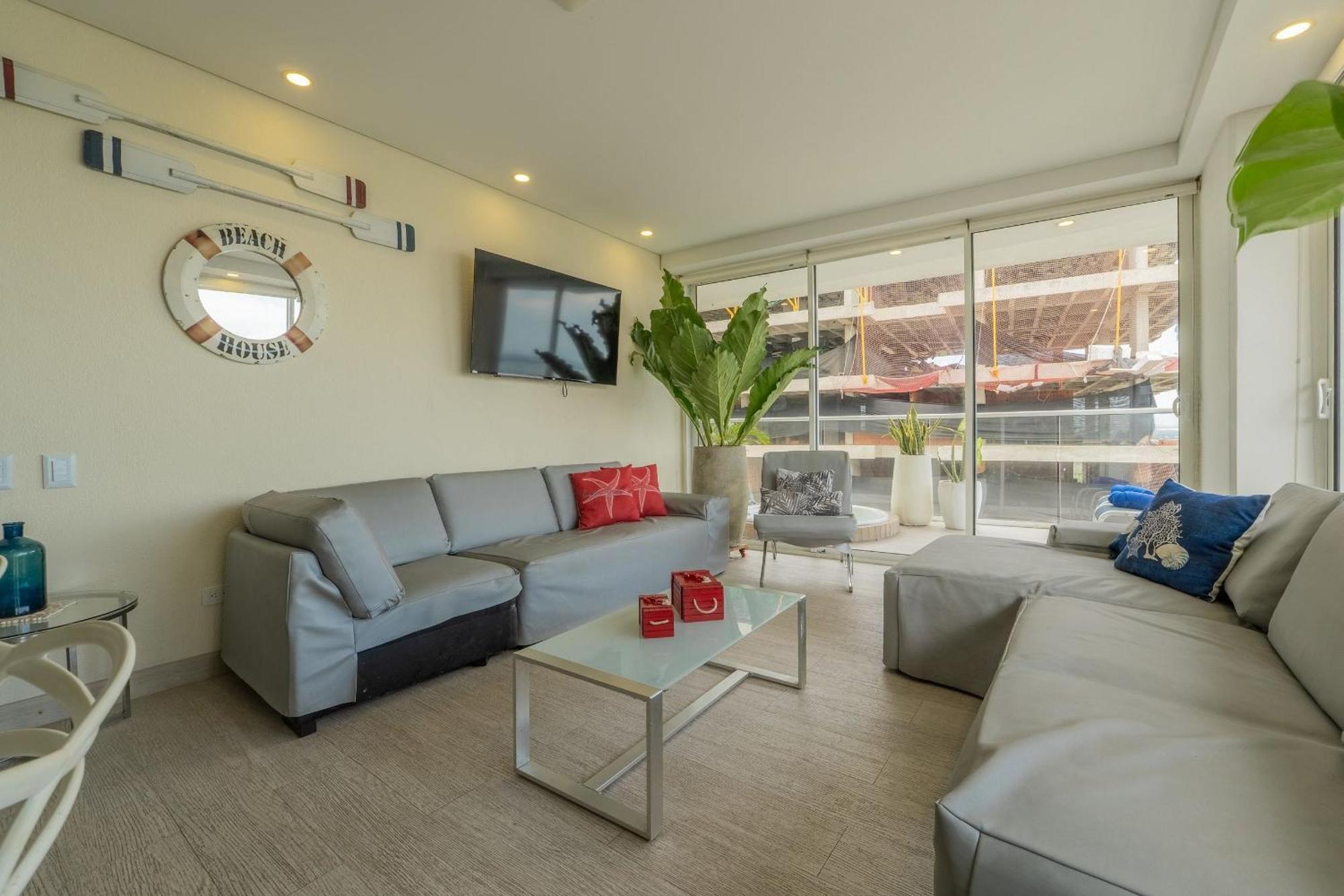 Apartamento Mq1206 | Lujo, Vista Y Jacuzzi Privado 2bd *